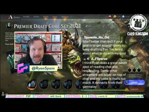 Core Set 2021 Draft - "Animated Discussion" (M21 Premier)