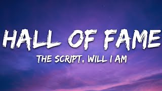The Script - Hall Of Fame (Lyrics) ft. will.i.am