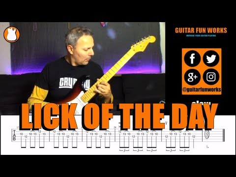 Lick Of The Day Nr  17   Guitar Fun Works