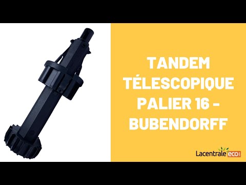 Tandem télescopique palier 16 - Bubendorff