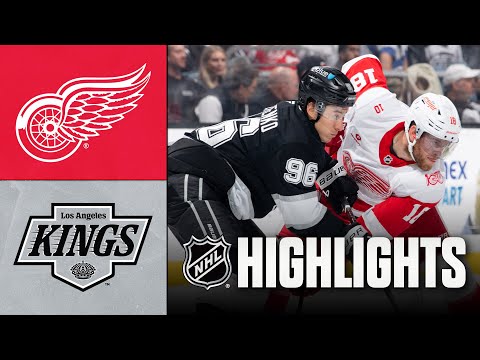 NHL Highlights | Red Wings vs. Kings | October 30, 2025