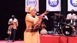 Tope Alabi and Yetunde Are Thrill Audience with He's Able in African Way