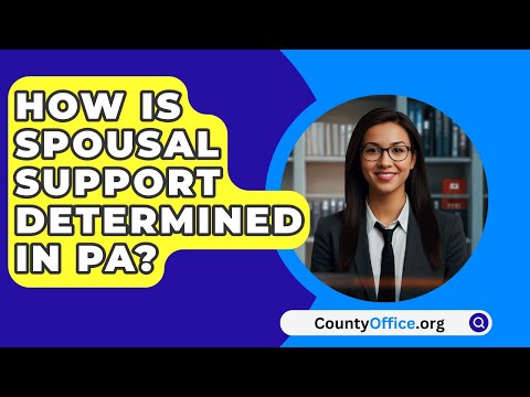 How Is Spousal Support Determined In PA? - CountyOffice.org