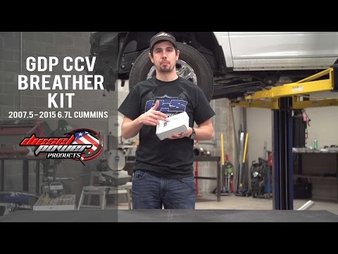 GDP CCV Breather Kit 07.5-15 6.7l Dodge Cummins