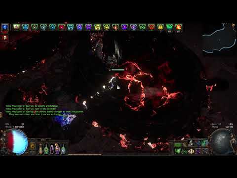 PoE 3.12 Heist - Tank Sirus storm with Scion Ethereal Knives - 90 mil dps