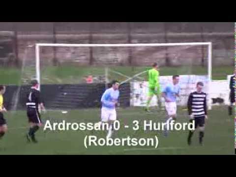 Ardrossan Vs Hurlford United 08/03/14