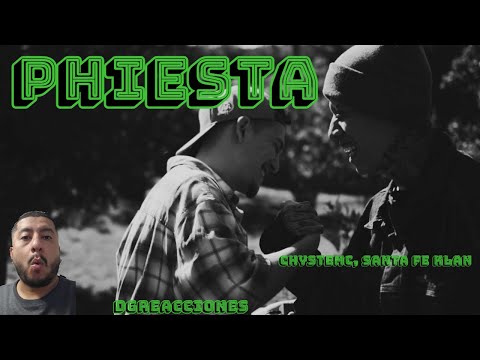 COLOMBIANO REACCIONA A / Chystemc, Santa Fe Klan - PHIESTA (Videoclip)  /💙♪♫🌟  DGREACCIONES 🔥