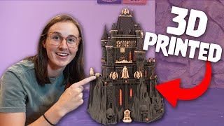 This 3D Printed Dracula Castle is PERFECT for Halloween