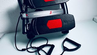 Sportstech 2in1 Twister Stepper mit Power Ropes STX300