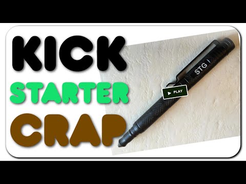 Kickstarter Crap - Personalized Tactical Pen
