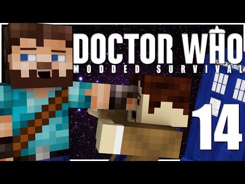 Minecraft | Doctor Who Modded Survival | Ep.14 - Flirting With Girls FAIL!