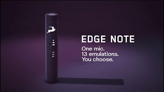 Video thumbnail for Edge Note | One mic. 13 emulations. by Antelope Audio