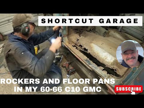 ROTTED OUT!! - 60-66 C10 GMC Floor pans & Rockers! Amateur Hour Continues! So much rust! Let’s go!