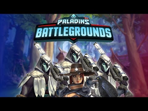 Paladins Battlegrounds Gameplay | 3 Strix 1 Cassie