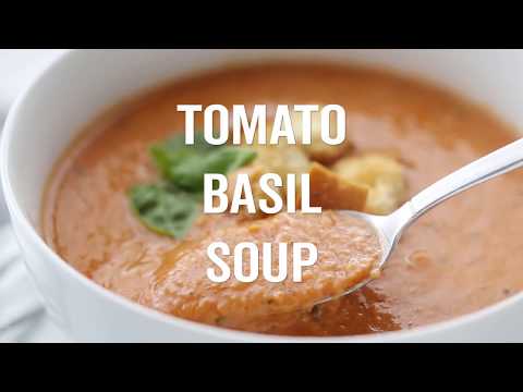 How to Make Tomato Basil Soup