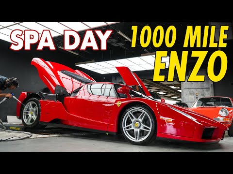 Thumbnail for FERRARI ENZO Supercar Spa Day: Dry Ice Cleaning, Paint Correction & Detailing by Ferrari Enzo