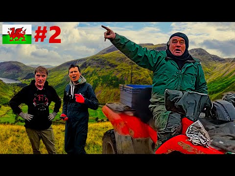 Chased by an angry farmer! - Walking across Wales DAY#2 Inspired by Geowizard