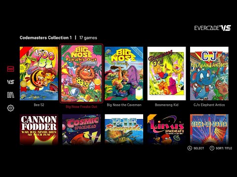 Evercade #19 - Codemasters Collection 1 - 4K