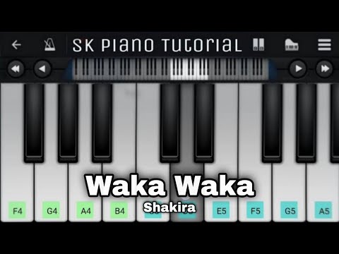 Waka Waka (This Time for Africa) - Shakira | EASY Perfect Piano Tutorial