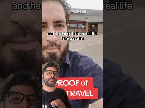 He claims to be a real lifetime traveler. #Shorts #TimeTraveler #Time #Discovery