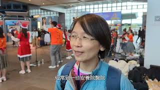 日本太子高校合唱團快閃高鐵台中站 雨夜花驚艷旅客