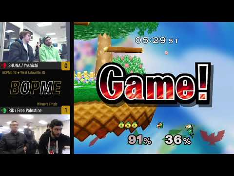 BOPME 19 - 3HUNA / Yashichi vs Rik / Free Palestine - Doubles - Winners Finals