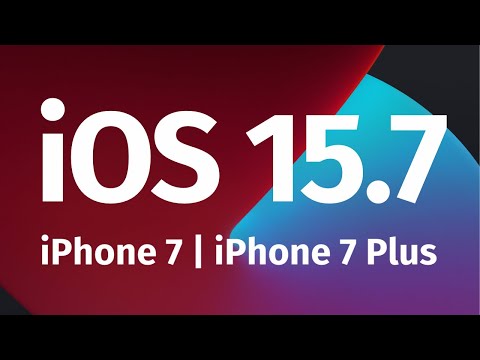 How to Update iPhone 7 & iPhone 7 Plus to iOS 15.7