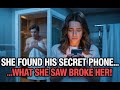 She Found His Secret Phone But What She Saw Broke Her