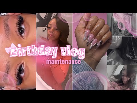 SWEET16 MAINTENANCE VLOG | Shopping, Hair, Nails, Lashes, etc.