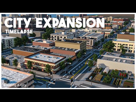 Building A City #71 (S2) // City Expansion #4 // Minecraft Timelapse