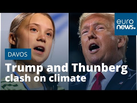 Davos 2020: Donald Trump and Greta Thunberg clash on climate at World Economic Forum in Davos