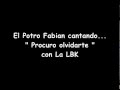 El Potro Fabian cantando con La LBK