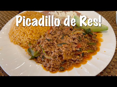 Picadillo de Res | Como hacer Picadillo de Res | Receta de Picadillo de Res