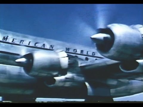 Pan American Boeing 377 Stratocruiser Promo Film - 1950
