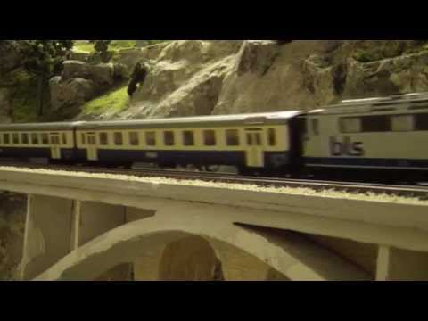 BLS im Modell - Re 420 502 mit EW II-Pendel