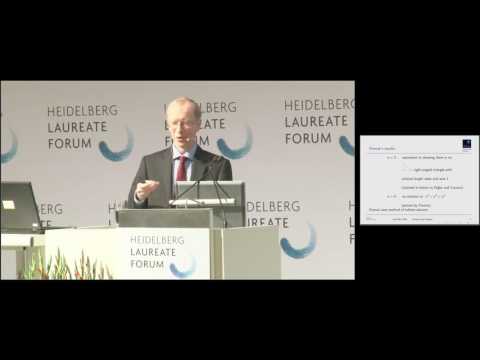 4th HLF – Lecture: Sir Andrew Wiles