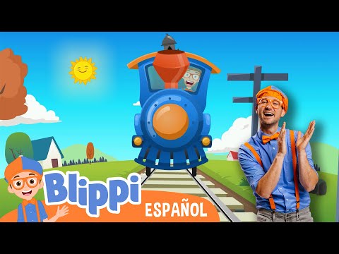 Canción divertida del Tren | Canciones para niños | Aprende con Blippi