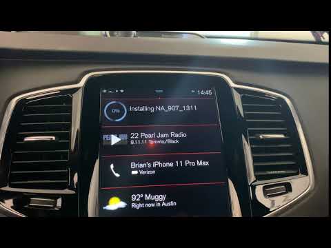 Volvo Sensus USB Update Failure