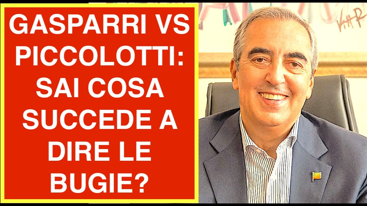 GASPARRI VS PICCOLOTTI: SAI COSA SUCCEDE A DIRE LE BUGIE?