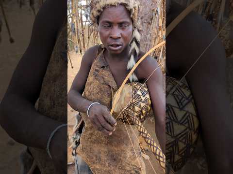 Hadzabe tribe playing beautiful songs 🎵🎼🎶