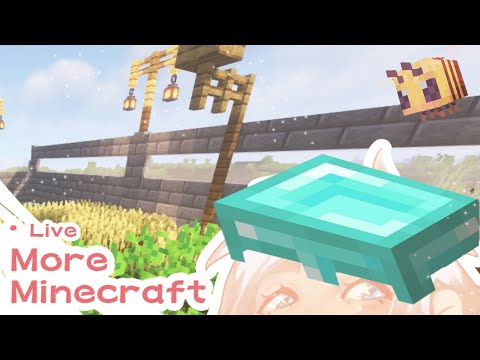 Wichit - Finishing The Farm | Playing Minecraft | VTuber EN
