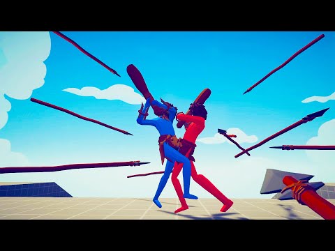6 SPEAR THROWERS & 1 CLUBBER vs EVERY UNITS | TABS - Totally Accurate Battle Simulator
