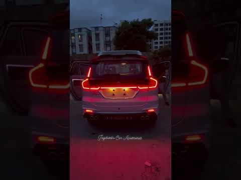 ERTIGA 2022 replacement Matrix Tail Light Combo With The Tail bar Lights Installation.#shorts #tata