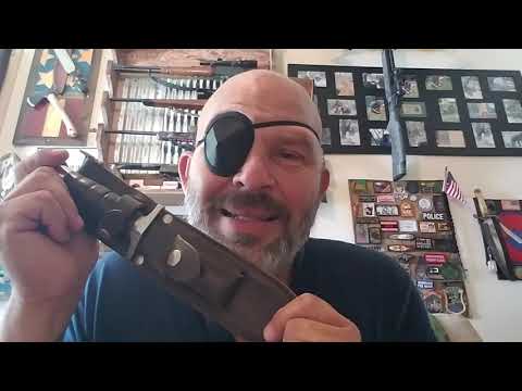 Late 60's Garcia Hollow Handle Survival Knife.