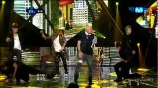 Download lagu [120621] M.I.B - Only Hard For Me [나만 힘들게] @ M Countdown mp3
