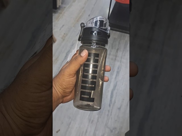 Vídeo relacionado con Puma 52725, Waterbottle Unisex Adulto, Black/white, UA