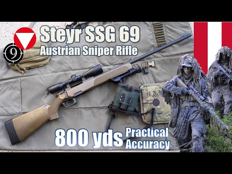 Steyr SSG-69 (🇦🇹 Austrian polymer wonder sniper from 1969) to 800yds: Practical Accuracy