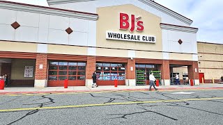 【4K】𝐖𝐀𝐋𝐊 🇺🇸 BJ's Wholesale Club 🛒 in North Bergen NJ 🫶🏻