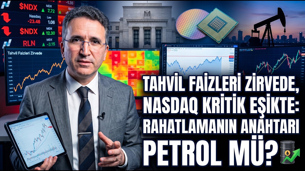 Tahvil Faizleri Zirvede, Nasdaq Kritik Eşikte: Rahatlamanın Anahtarı Petrol mü?