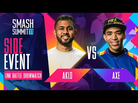 Aklo vs Axe - Link Battle Showmatch: Side Event - Smash Summit 11 | Young Link vs Link